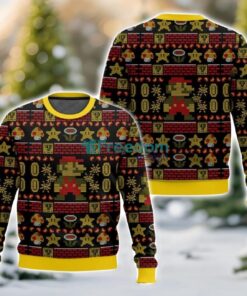 Super Mario, Christmas Ugly Sweater 3D Printed Sweater Christmas Gift