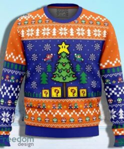 Super Mario Mario And Lugi Ugly Christmas Sweater Gift For Men And Women