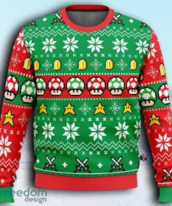 Super Mario Ugly Christmas Sweaters 3D Super Hot