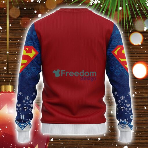 Superman Dc Ugly Christmas Sweater Amazing Gift Idea Christmas Party Gift Product Photo 2