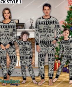 Supermarine Spitfire Aircraft Pajamas Set Family Men Women Children Christmas