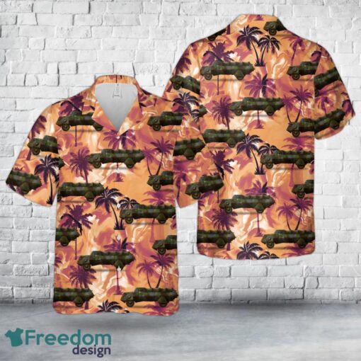 Swedish Army Terrängbil m42D SKP in 1944 Hawaiian Shirt Summer Beach Shirt Product Photo 1