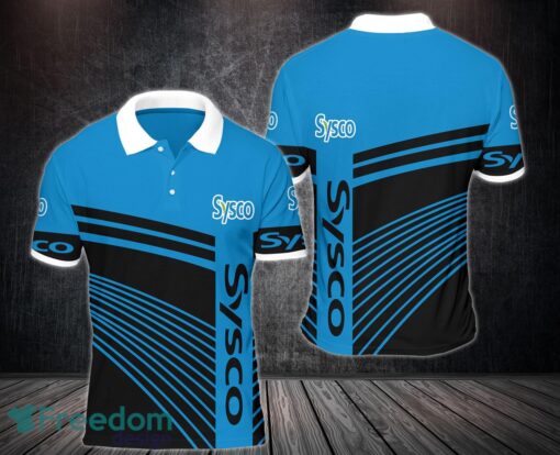 Sysco Team Working Shirt 3D Polo Shirt Golf Polo Product Photo 1