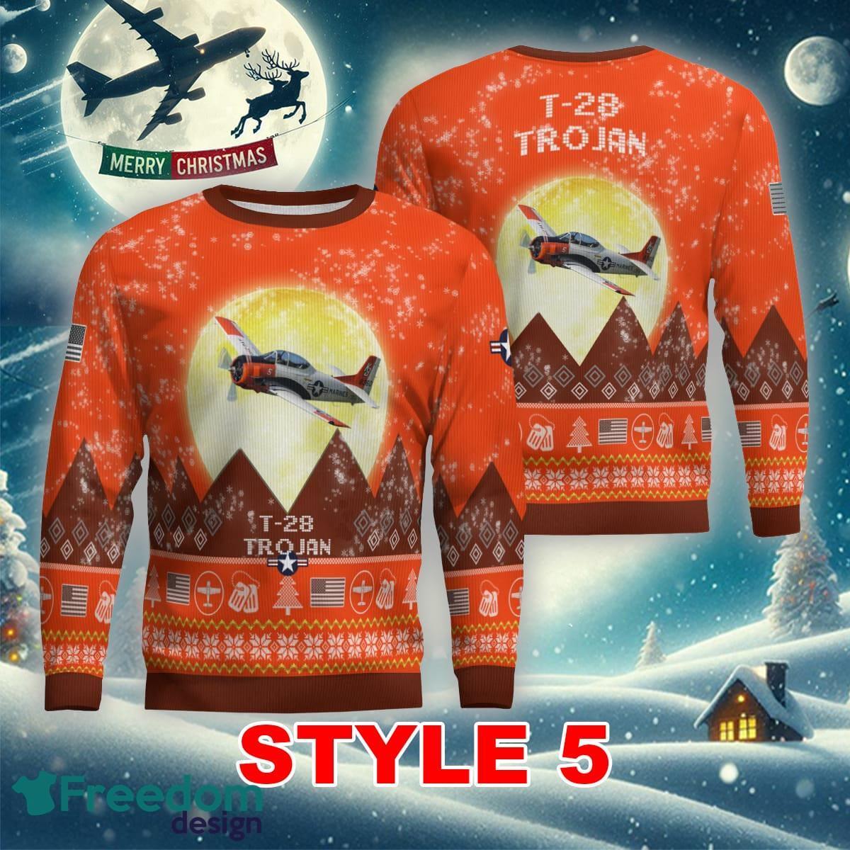 t-28-trojan-t28-aircraft-moonlight-multi-color-knitted-christmas-sweater-gift-for-adult-4.jpg T-28 Trojan T28 Aircraft Moonlight Multi Color Knitted Christmas Sweater Gift For Adult - T-28 Trojan T28 Aircraft Moonlight Ugly Christmas Sweater_41