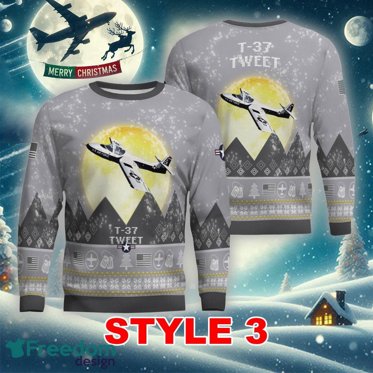 T 37 Tweet T37 Aircraft Moonlight Multi Color Ugly Christmas Sweater Gift For Men And Women image T-37 Tweet T37 Aircraft Moonlight Multi Color Ugly Christmas Sweater Gift For Men And Women - T-37 Tweet T37 Aircraft Moonlight Ugly Christmas Sweater_21
