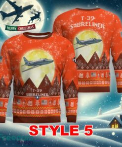 T 39 Sabreliner T39 Aircraft Moonlight Multi Color Ugly Christmas 3D Sweater Gift For Adult image T-39 Sabreliner T39 Aircraft Moonlight Multi Color Ugly Christmas 3D Sweater Gift For Adult - T-39 Sabreliner T39 Aircraft Moonlight Ugly Christmas Sweater_41