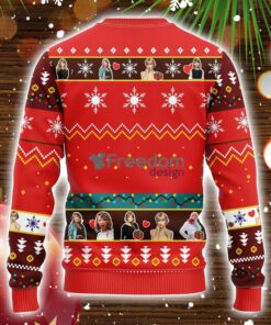 Taylor Swift Ugly Christmas Sweater Red Amazing Gift Idea Christmas Party Gift Product Photo 2