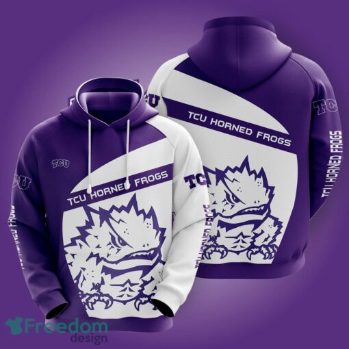 TCU Horned Frogs 3D Hoodie For Fans New Trending All OVer Print - TCU Horned Frogs 3D Hoodie For Fans New Trending All OVer Print