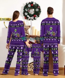 TCU Horned Frogs Pajamas Sport Team Pajama Set Christmas Gift For Family Custom Name Unique Gift Product Photo 2