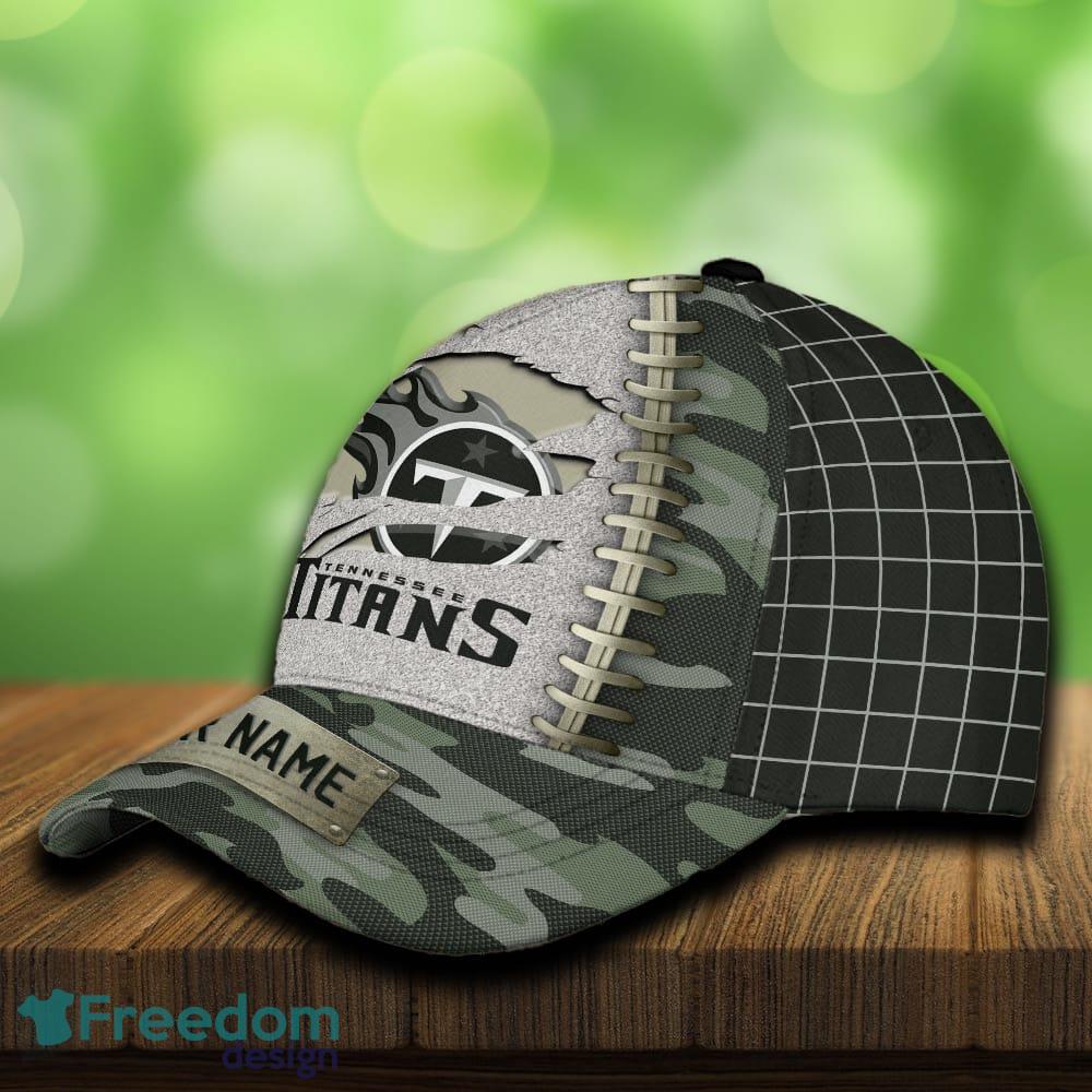 Tennessee Titans 3D Hat And Cap Beach Design Camo Green For Fans Gift Custom Name image Tennessee Titans 3D Hat And Cap Beach Design Camo Green For Fans Gift Custom Name - Tennessee Titans 3D Hat And Cap Camo_3