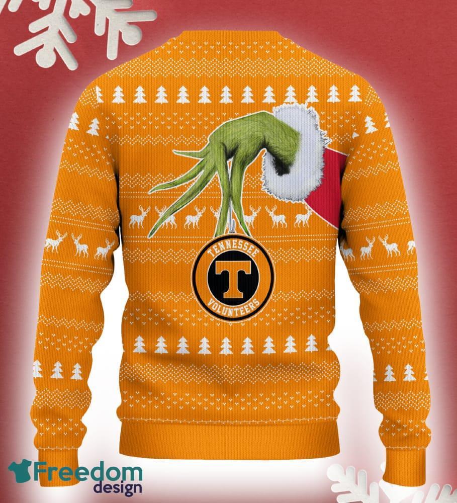 Tennessee Volunteers Grinch Driving Funny 3D Ugly Christmas Sweater For Men Women image Tennessee Volunteers Grinch Driving Funny 3D Ugly Christmas Sweater For Men Women - Tennessee Volunteers Christmas Sweater Grinch Driving Photo 3