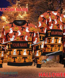 Tennessee Volunteers Personalized Logo Pattern Ugly Xmas Sweater For Fans