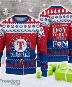 Texas Rangers Knitted Sweater For Men Women Fans Gift Christmas