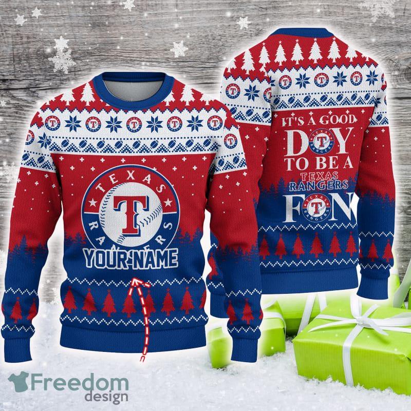 Texas Rangers Knitted Sweater For Men Women Fans Gift Christmas image Texas Rangers Knitted Sweater For Men Women Fans Gift Christmas - Texas Rangers Knitted Sweater For Men Women Fans Gift Christmas