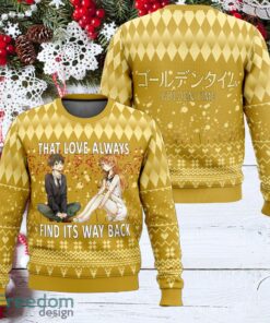 That Love Golden Time Ugly Christmas Sweater Gift For Men And Women