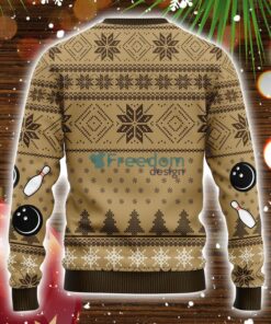 The Big Lebowski The Dude Abides Ugly Christmas Sweater Amazing Gift Idea Christmas Party Gift Product Photo 2