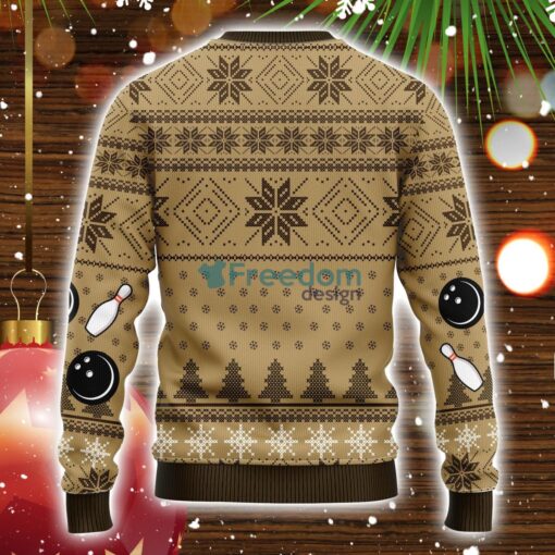 The Big Lebowski The Dude Abides Ugly Christmas Sweater Amazing Gift Idea Christmas Party Gift Product Photo 2