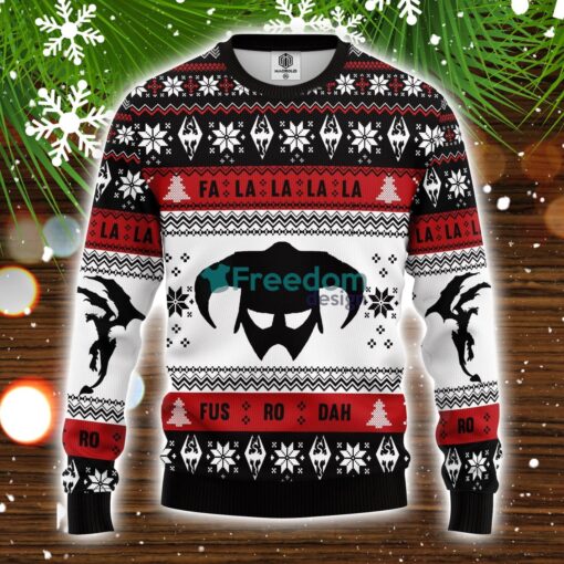 The Elder Scrolls Ugly Christmas Sweater Amazing Gift Idea Christmas Party Gift Product Photo 1