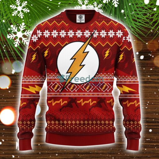 The Flash Ugly Christmas Sweater Amazing Gift Idea Christmas Party Gift Product Photo 1