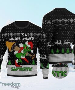 The Grinch Christmas 3d Ugly Thicken Sweaters Product Photo 2