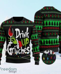 The Grinch Christmas 3d Ugly Thicken V1 Sweaters
