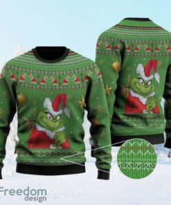 The Grinch Christmas 3d Ugly Thicken V3 Sweaters