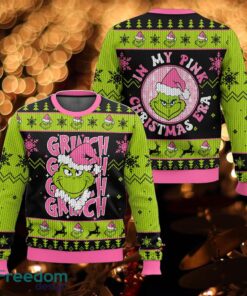 The Grinch Ugly Sweater Knitted Sweater Gift For Christmas