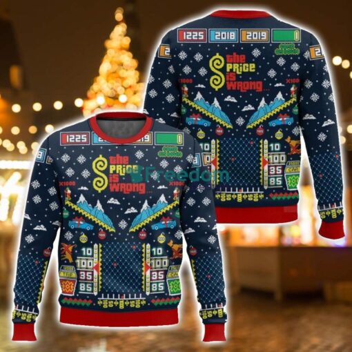 The Price Is Wrong The Price Is Right Ugly Christmas Sweater For Men And Women Christmas Holiday Gift - The Price Is Wrong The Price Is Right Ugly Sweater-3