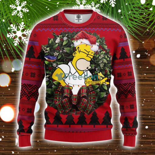 The Simpson Noel Mc Ugly Christmas Sweater Christmas Party Gift Product Photo 1