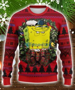 The Spongebob Squarepants Noel Mc Ugly Christmas Sweater Christmas Party Gift