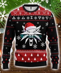 The Witcher Ugly Christmas Sweater Amazing Gift Idea Christmas Party Gift Product Photo 1