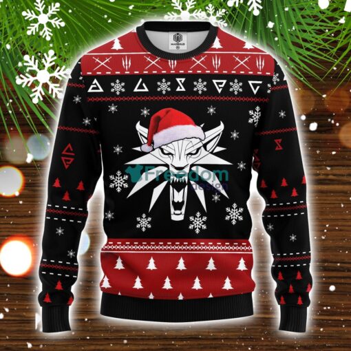 The Witcher Ugly Christmas Sweater Amazing Gift Idea Christmas Party Gift Product Photo 1