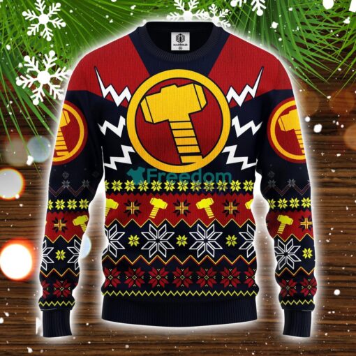 Thor Avengers Ugly Christmas Sweater Amazing Gift Idea Christmas Party Gift Product Photo 1