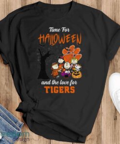 Time For Halloween & The Love For Clemson Tigers Limited Edition Shirt