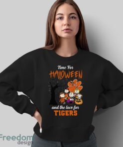 Time For Halloween & The Love For Clemson Tigers Limited Edition Shirt - Sweatshirt