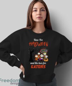 Time For Halloween & The Love For Florida Gators Limited Edition Shirt - Sweatshirt