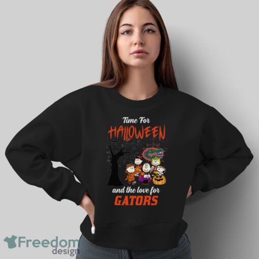 Time For Halloween & The Love For Florida Gators Limited Edition Shirt - Sweatshirt