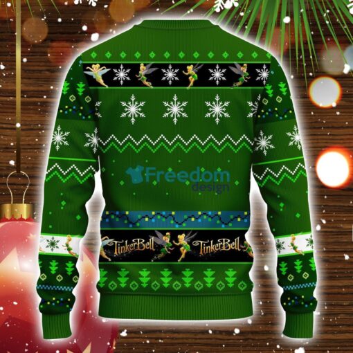 Tinker Bell Ugly Christmas Sweater Green Amazing Gift Idea Christmas Party Gift Product Photo 2