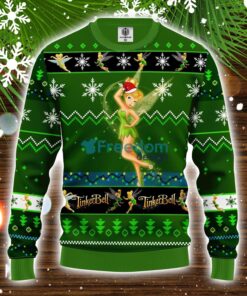 Tinker Bell Ugly Christmas Sweater Green Amazing Gift Idea Christmas Party Gift