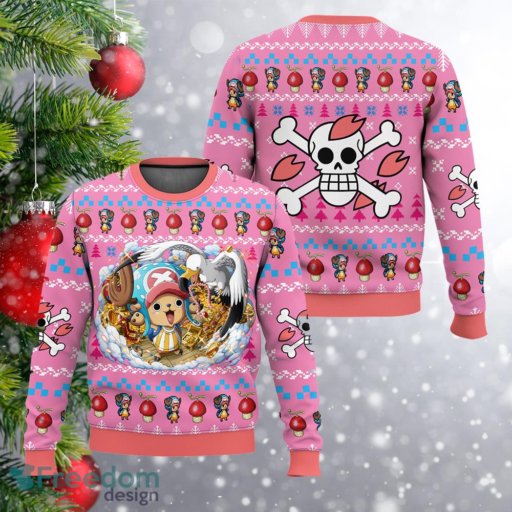 Tony Tony Chopper One Piece Ugly Sweater Gift For Christmas image Tony Tony Chopper One Piece Ugly Sweater Gift For Christmas - Tony Tony Chopper One Piece Ugly Sweater Gift For Christmas