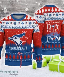 Toronto Blue Jays Knitted Sweater For Men Women Fans Gift Christmas