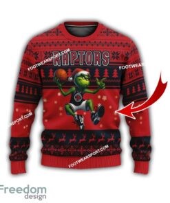 Toronto Raptors Player Grinch Ugly Xmas 3D Sweater Gift Holidays
