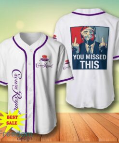 Trump Crown Royal Baseball Jersey For Men And Women
