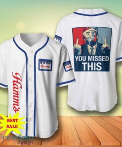 Trump Hamm’s Beer Baseball Jersey For Men And Women