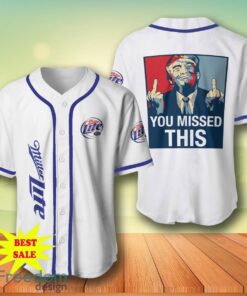 Trump Miller Lite Baseball Jersey For Men And Women