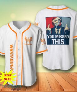Trump Whataburger Baseball Jersey For Men And Women