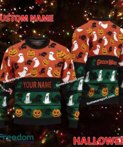 Tulane Green Wave Personalized Halloween Knitted Xmas Sweater Gift For Adult