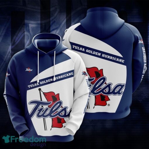 Tulsa Golden Hurricane 3D Hoodie For Fans New Trending All OVer Print - Tulsa Golden Hurricane 3D Hoodie For Fans New Trending All OVer Print