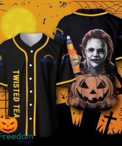 Twisted Tea Michael Myers Halloween Costume Baseball Jersey For Men And Women