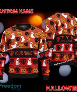 TYM Tractor Personalized Halloween Ugly Christmas Sweater AOP For Fans